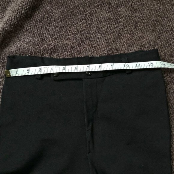 Philippe Adec Black Pant, Size 6 - Picture 10 of 14